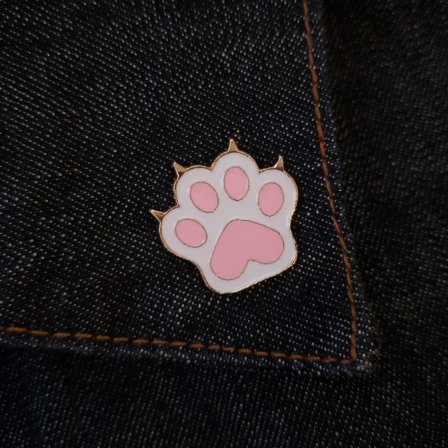 Paw Print Pin