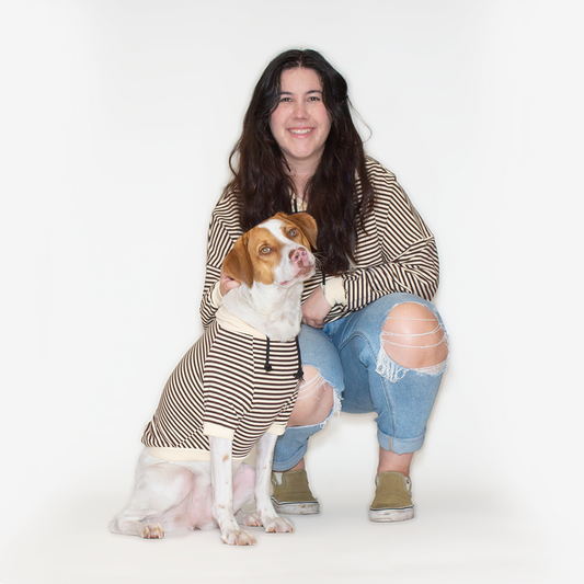 Striped Pet Hoodie