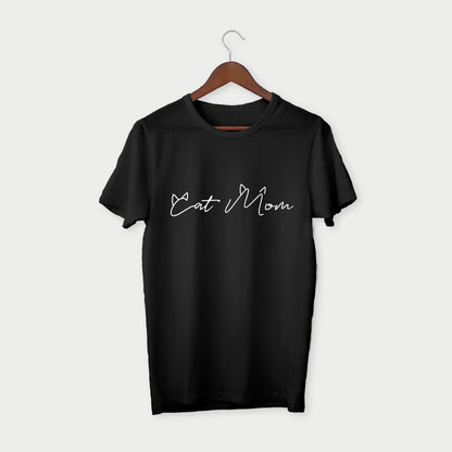 "Cat Mom” T-Shirt